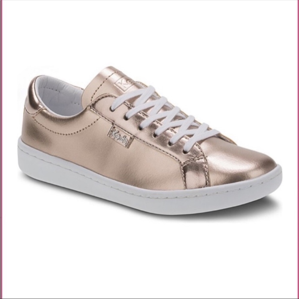 Metallic Rose Gold Keds